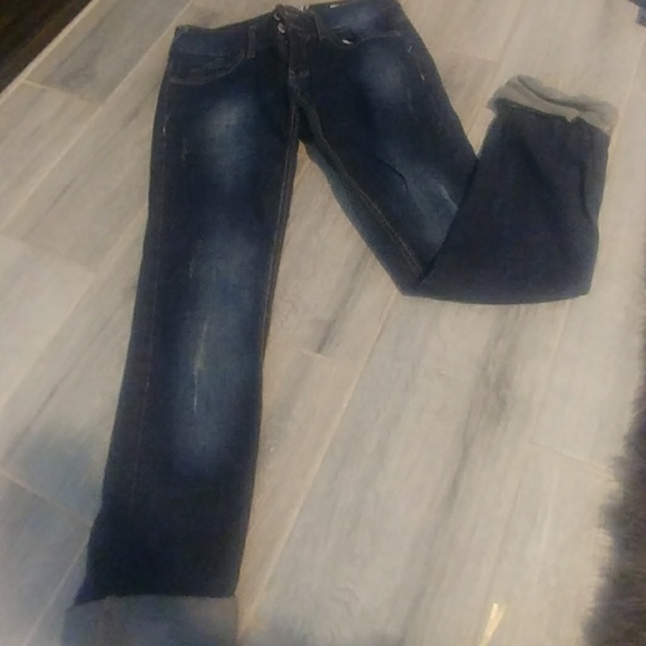 Cool Distressed Made in Egypt Jeans - Picture 1 of 3